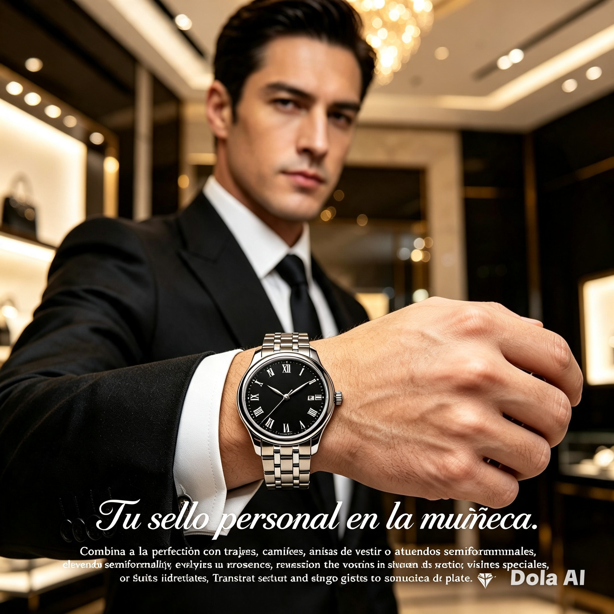 Reloj legacy negro